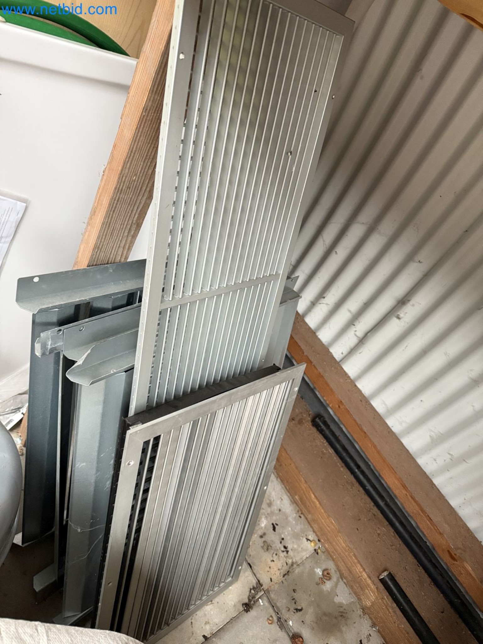 Vehicles and material stocks of a plant construction company-8