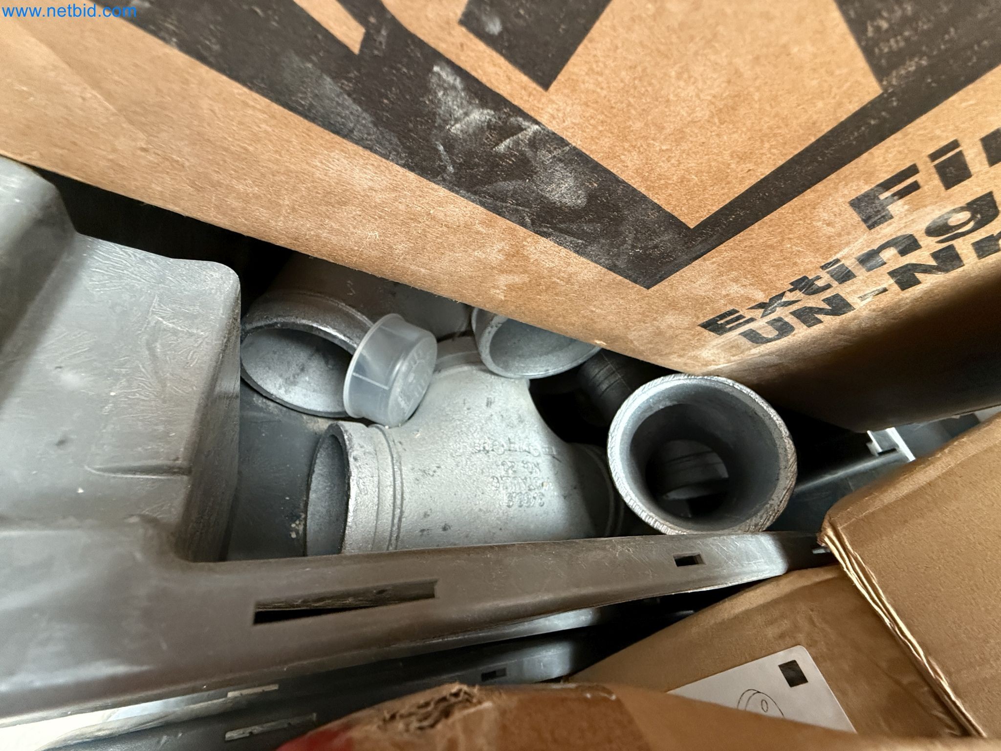 Vehicles and material stocks of a plant construction company-10