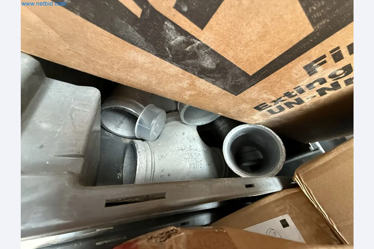 Vehicles and material stocks of a plant construction company-10