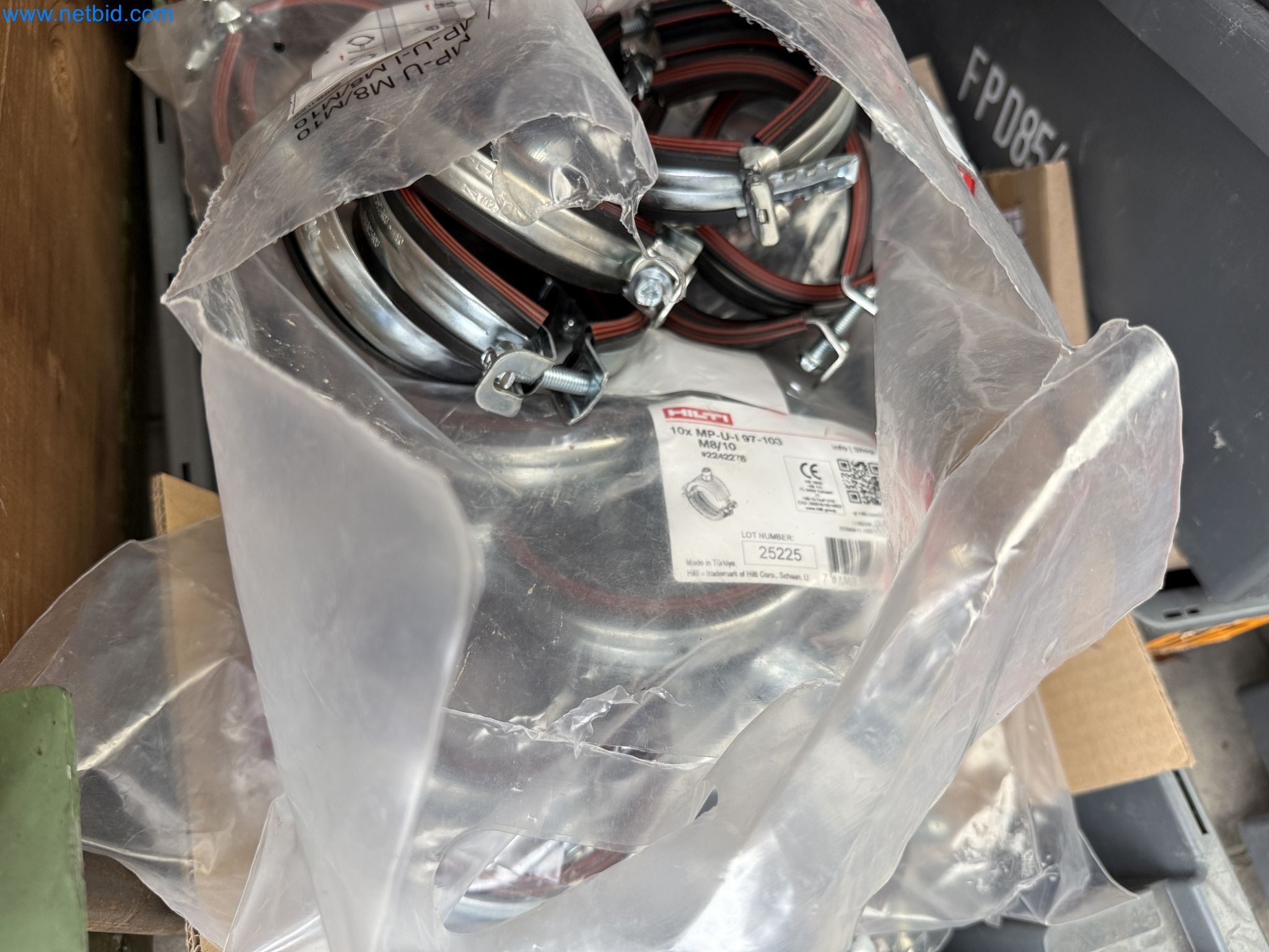 Vehicles and material stocks of a plant construction company-12