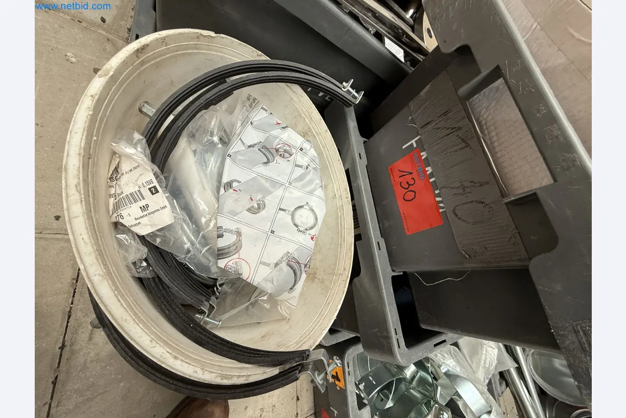 Vehicles and material stocks of a plant construction company-14