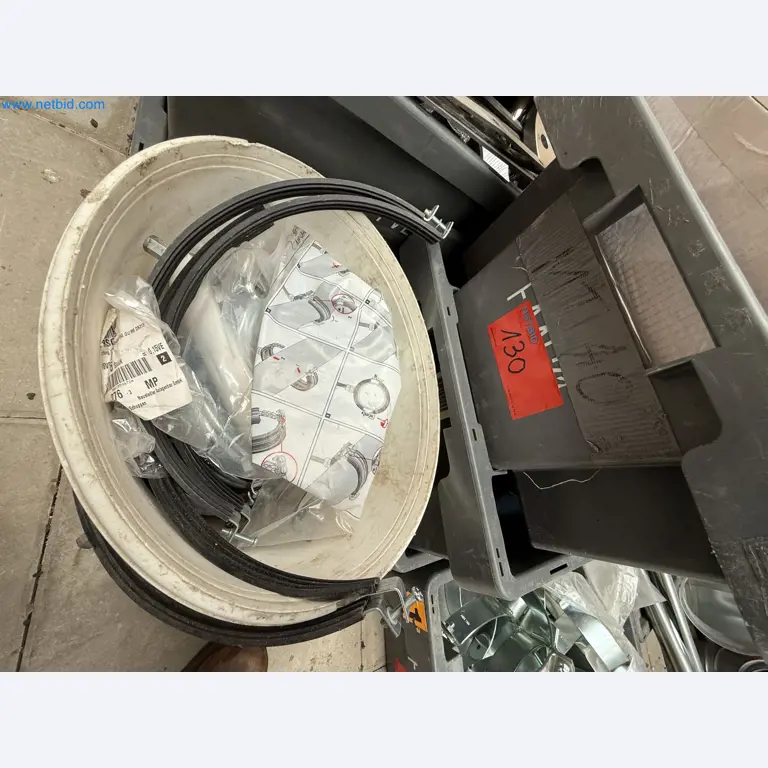 Vehicles and material stocks of a plant construction company-14