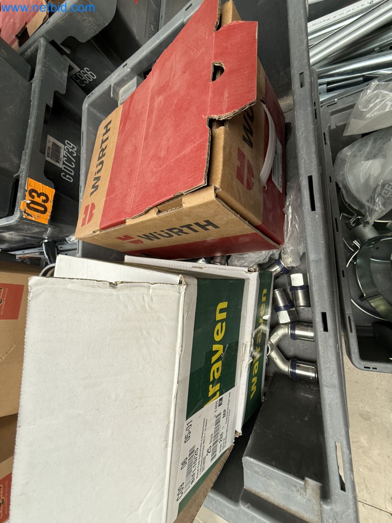 Vehicles and material stocks of a plant construction company-15