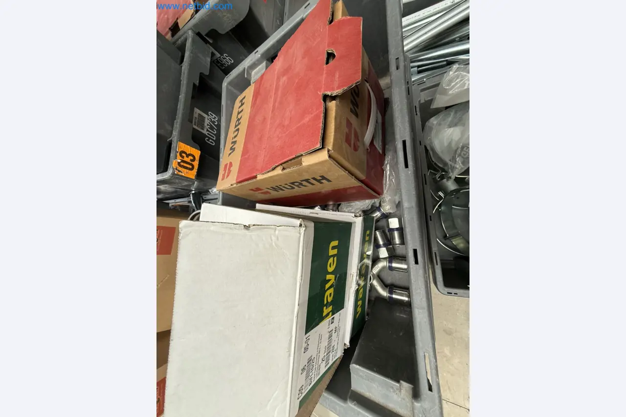 Vehicles and material stocks of a plant construction company-15