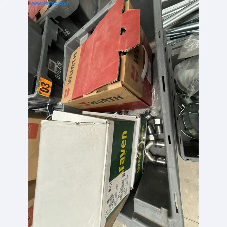 Vehicles and material stocks of a plant construction company-15