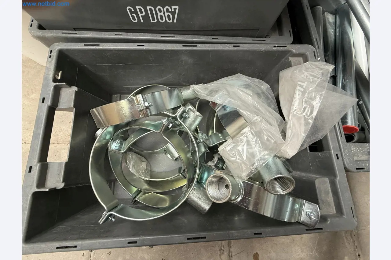 Vehicles and material stocks of a plant construction company-17