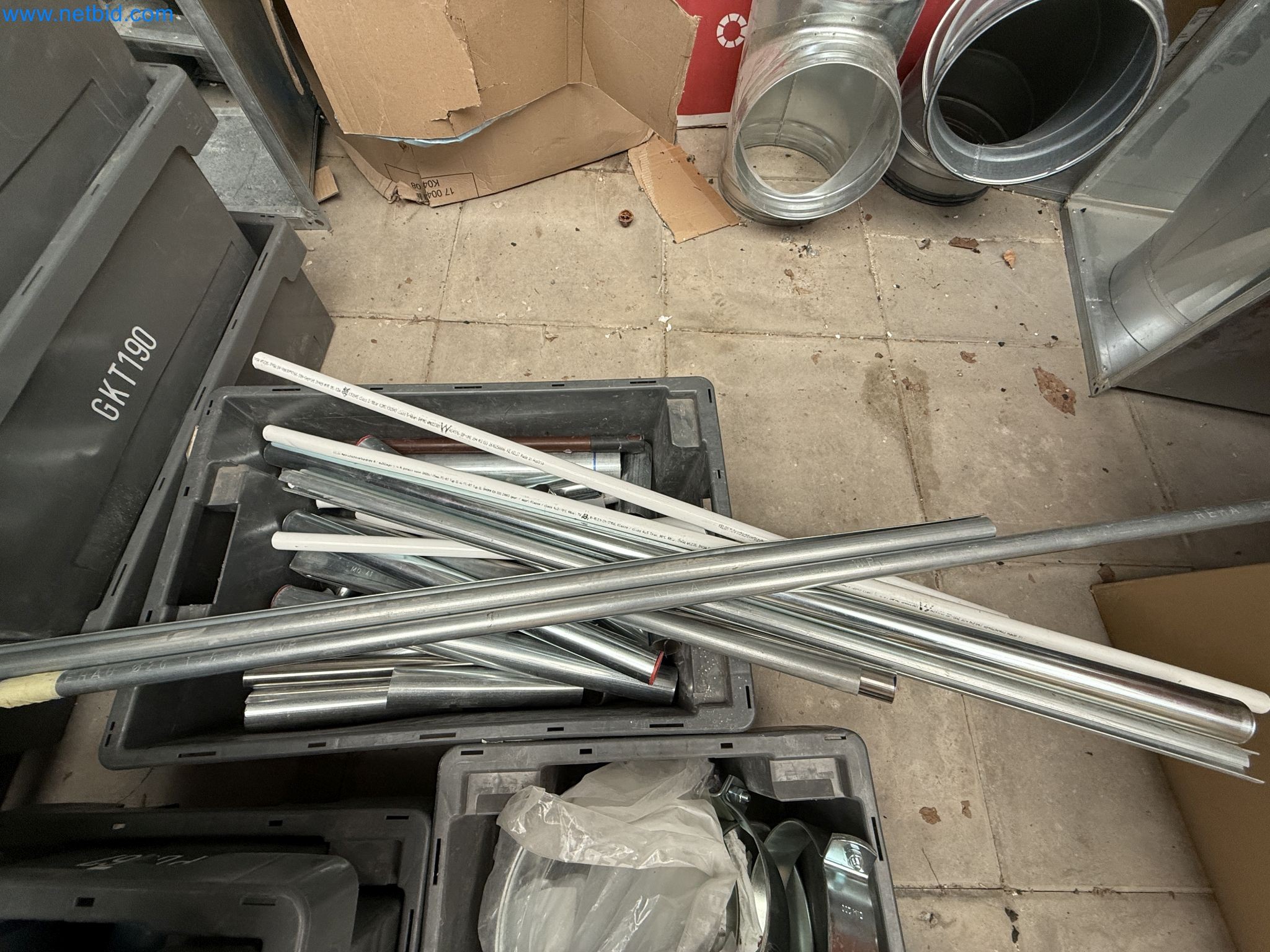 Vehicles and material stocks of a plant construction company-18