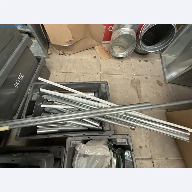 Vehicles and material stocks of a plant construction company-18