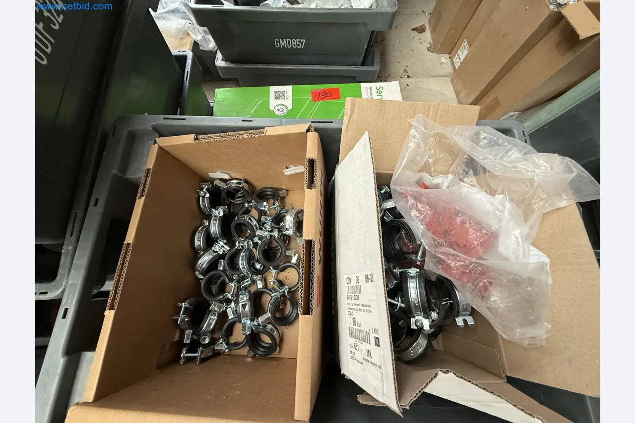 Vehicles and material stocks of a plant construction company-19