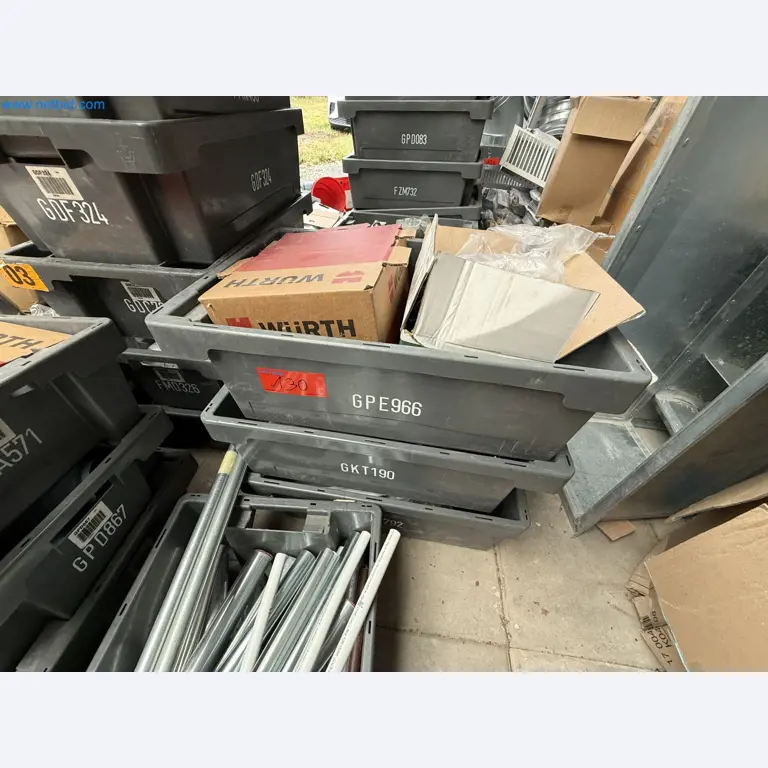 Vehicles and material stocks of a plant construction company-20