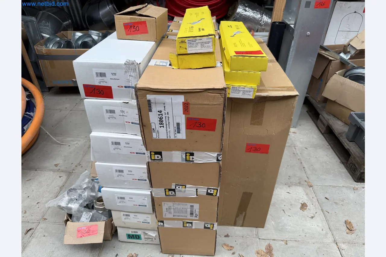 Vehicles and material stocks of a plant construction company-28