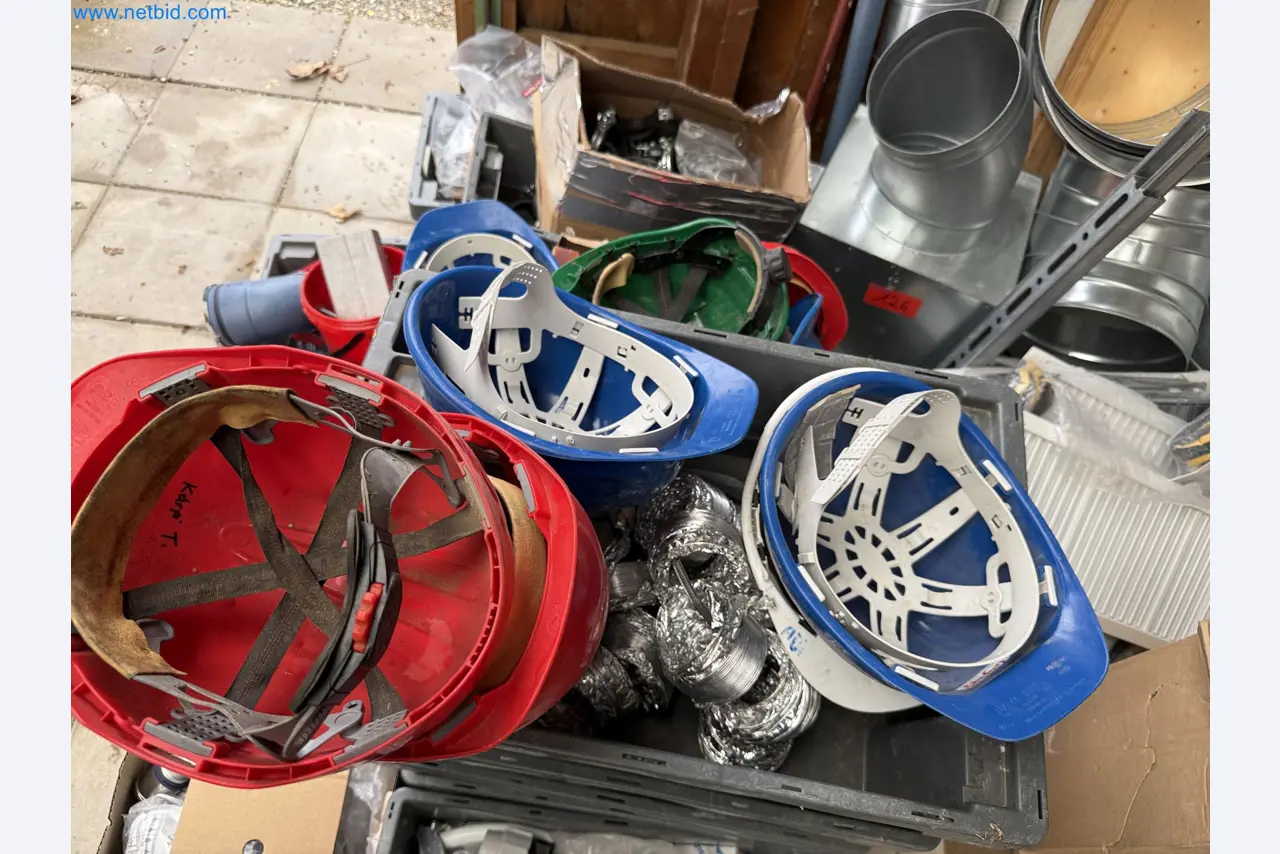 Vehicles and material stocks of a plant construction company-2