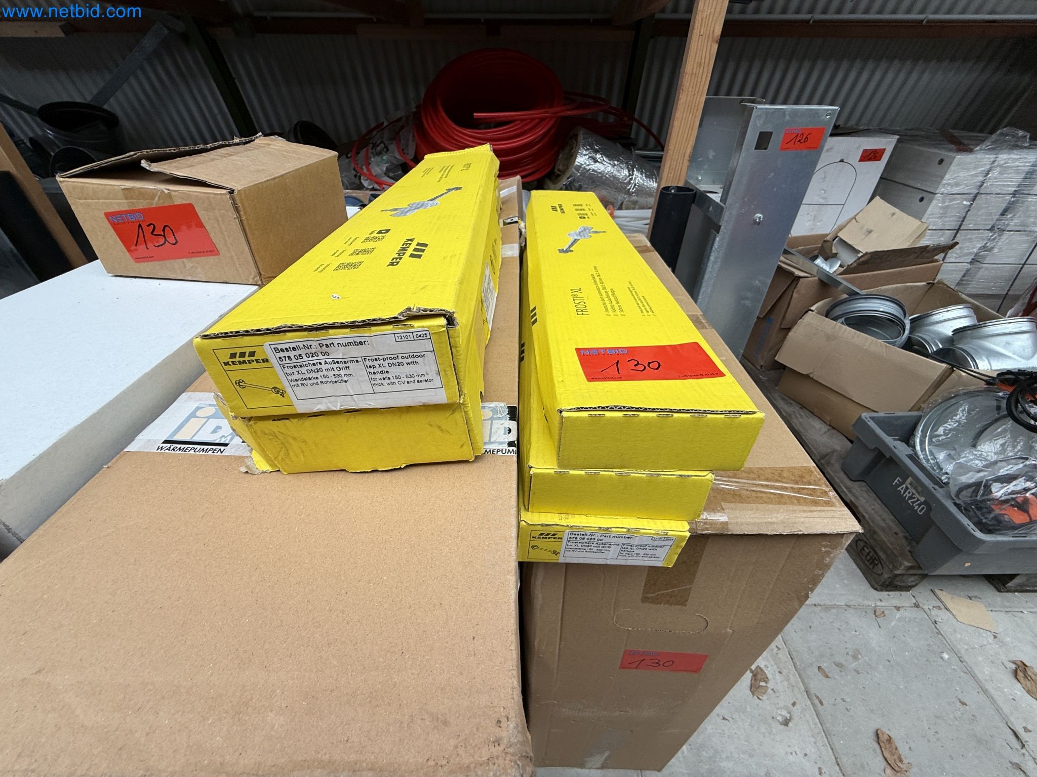 Vehicles and material stocks of a plant construction company-33