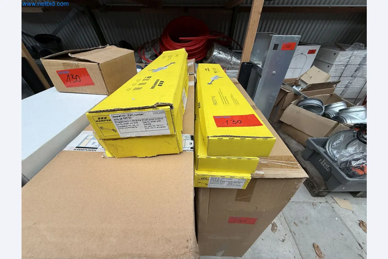 Vehicles and material stocks of a plant construction company-33