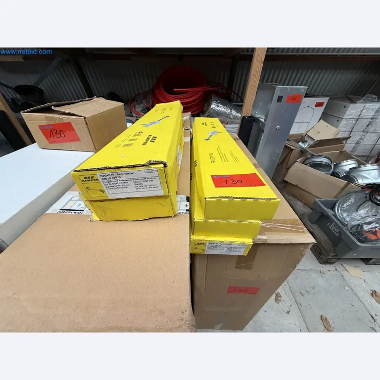 Vehicles and material stocks of a plant construction company-33