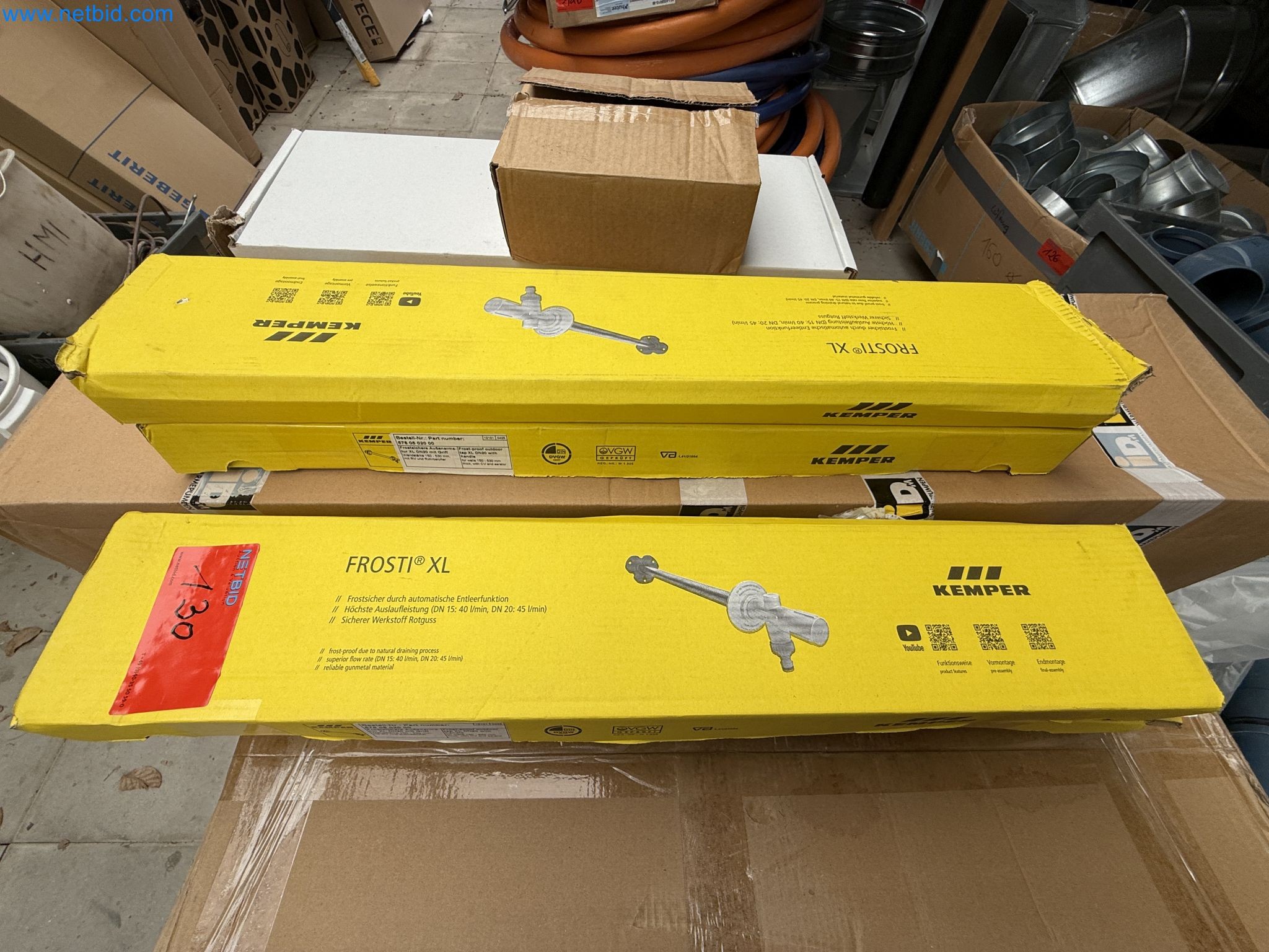 Vehicles and material stocks of a plant construction company-34