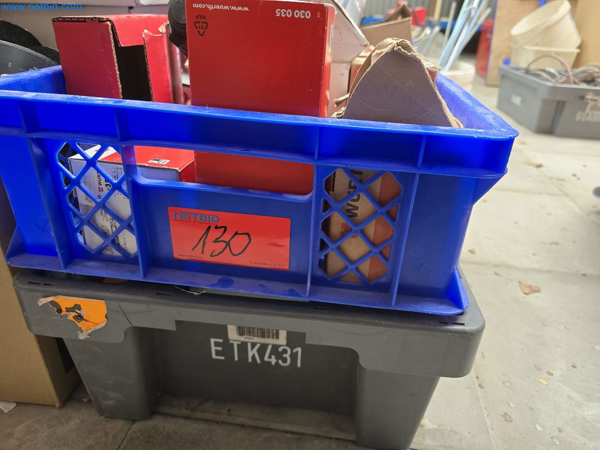 Vehicles and material stocks of a plant construction company-38