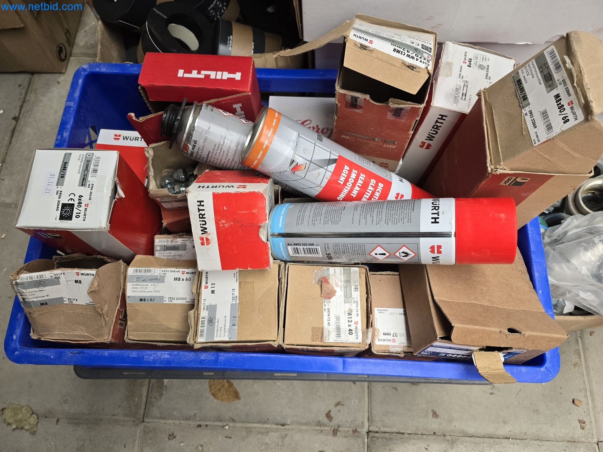 Vehicles and material stocks of a plant construction company-39