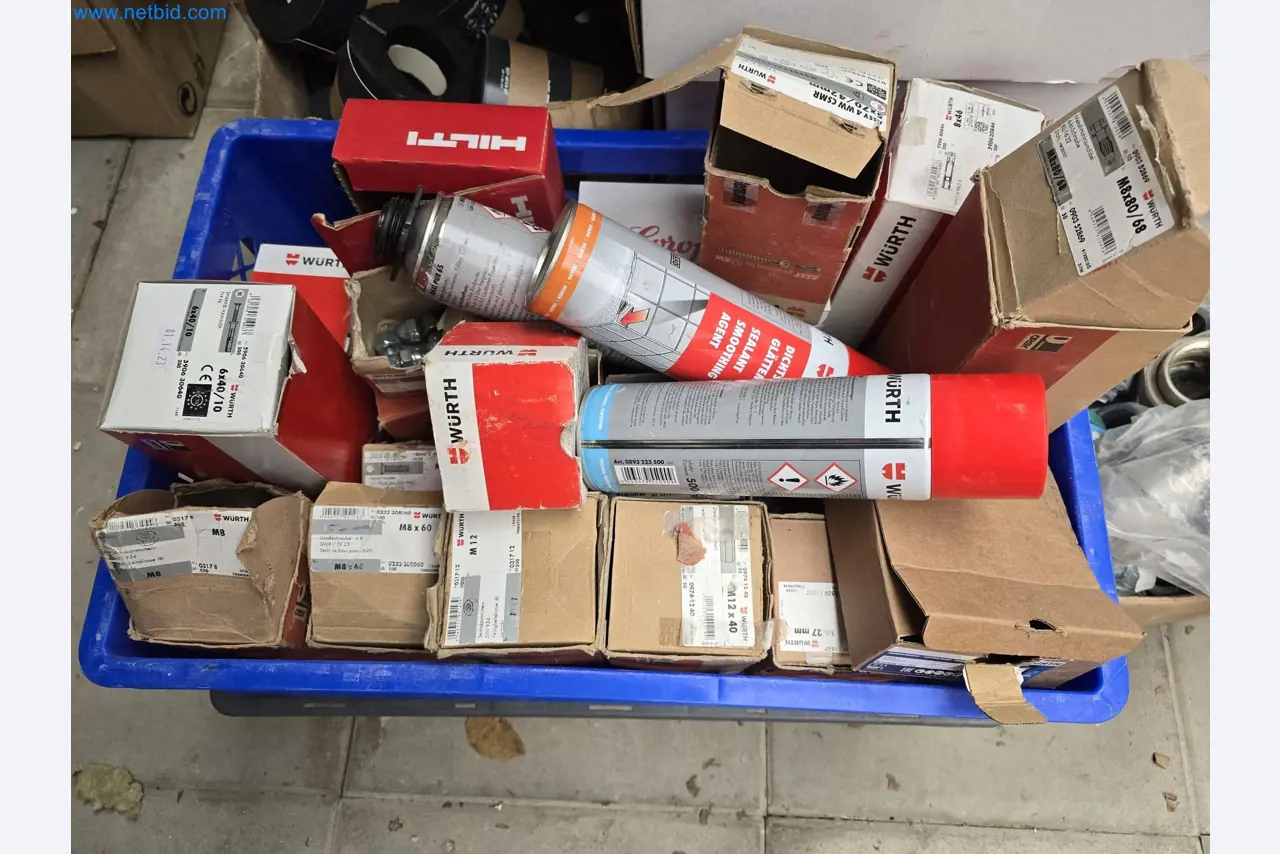 Vehicles and material stocks of a plant construction company-39