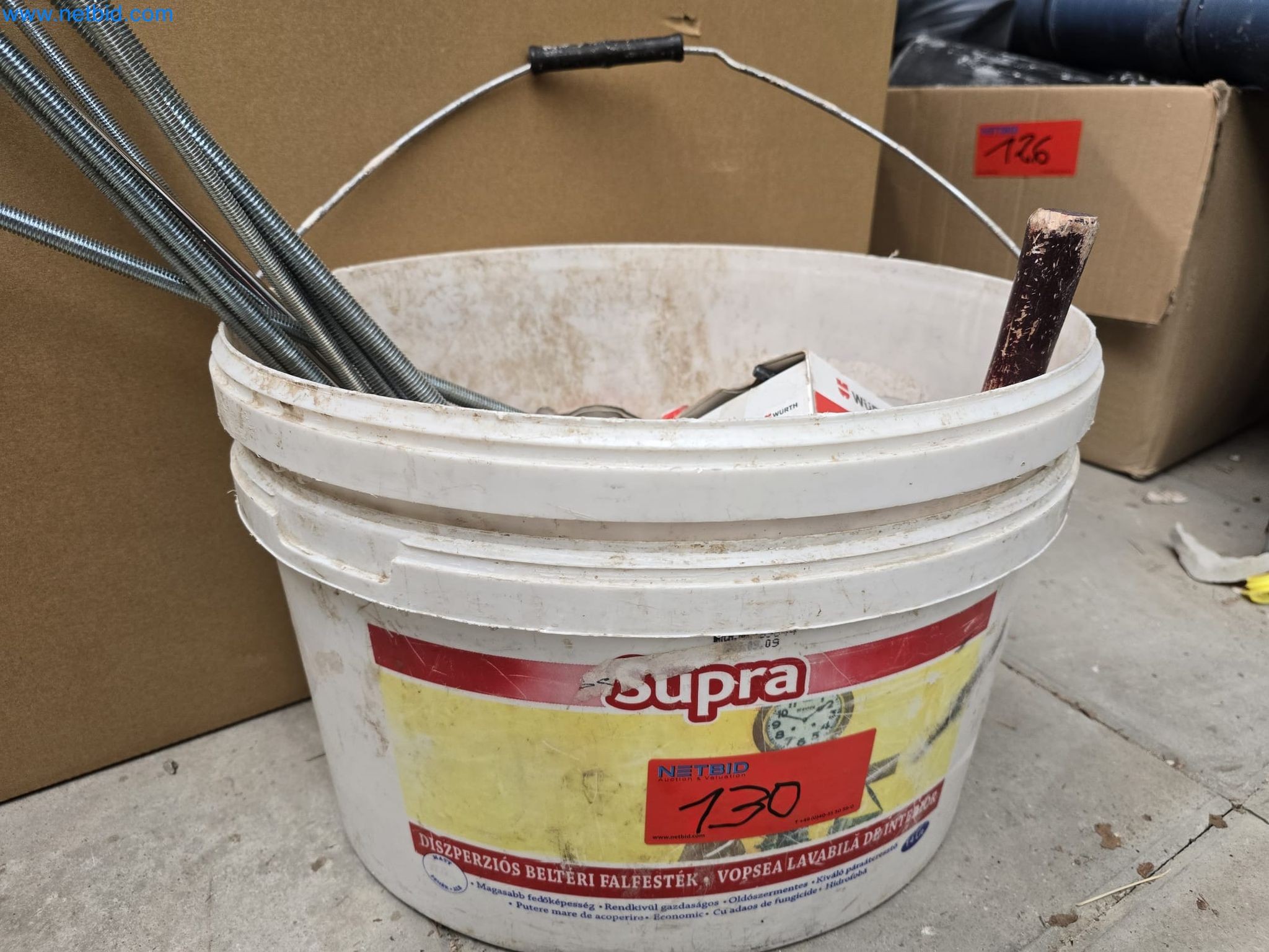 Vehicles and material stocks of a plant construction company-40