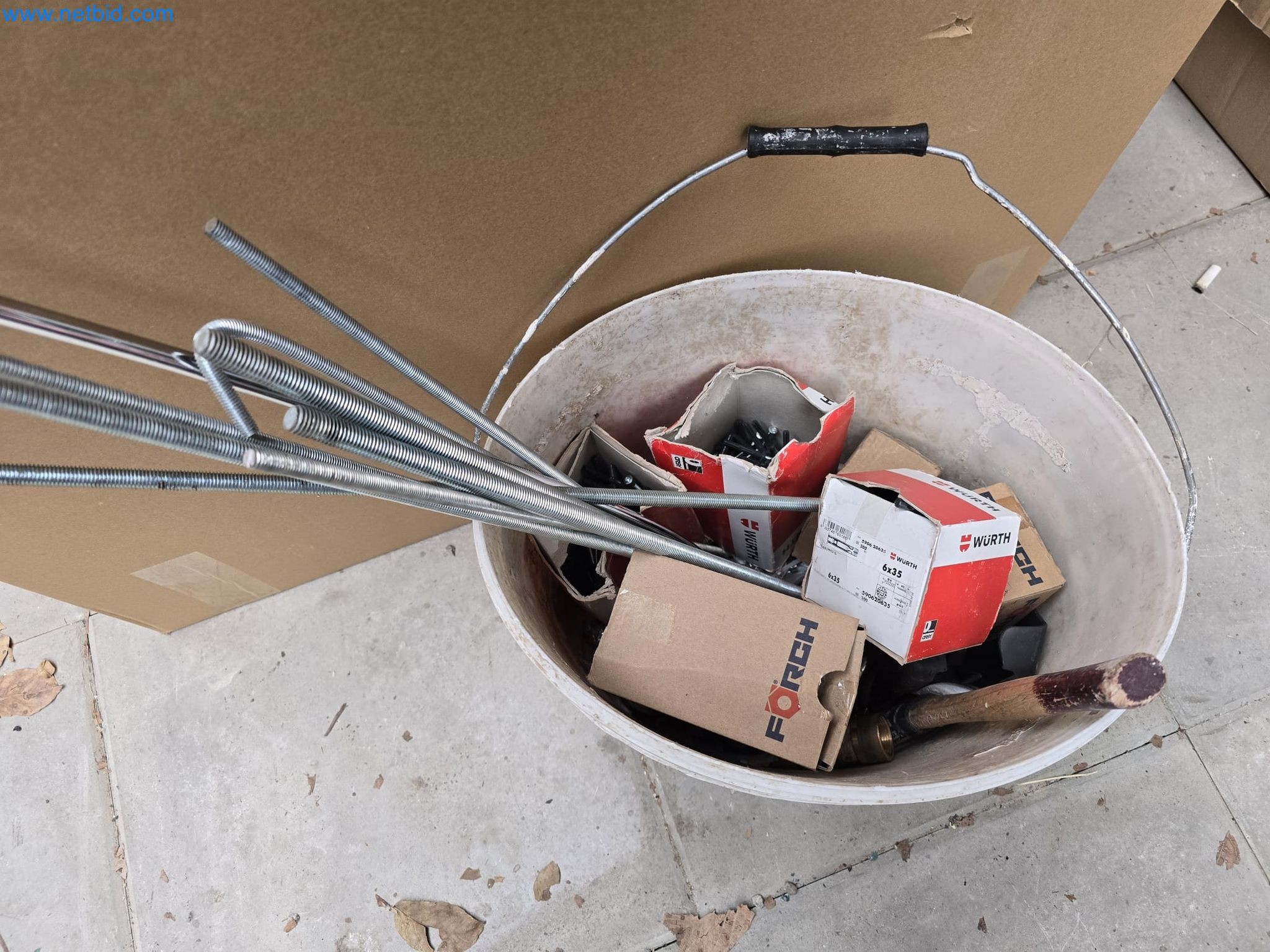 Vehicles and material stocks of a plant construction company-41