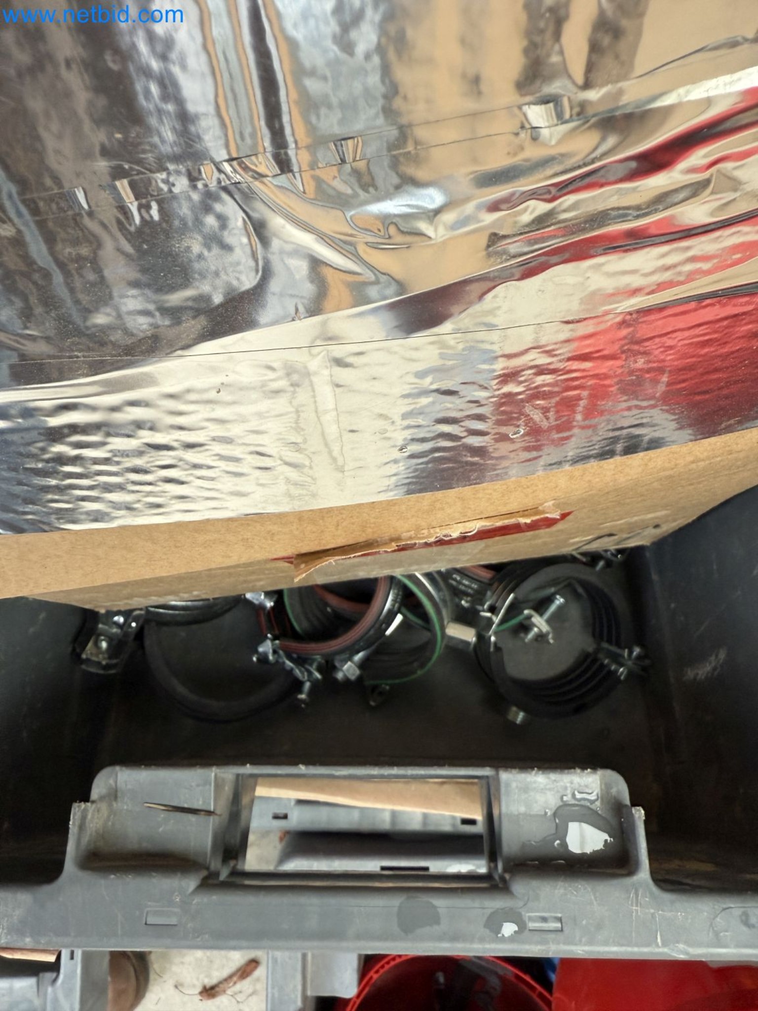 Vehicles and material stocks of a plant construction company-42