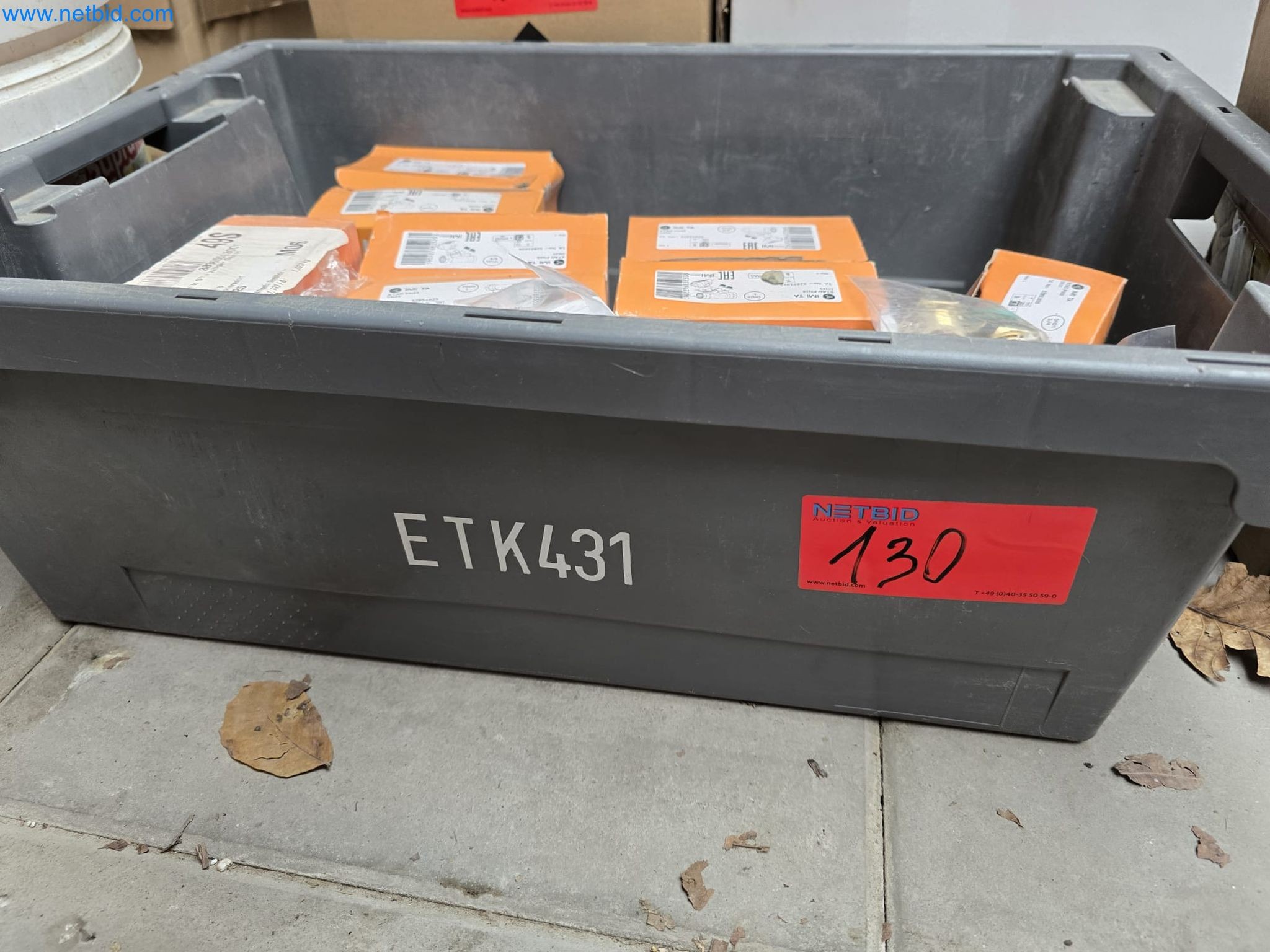 Vehicles and material stocks of a plant construction company-43