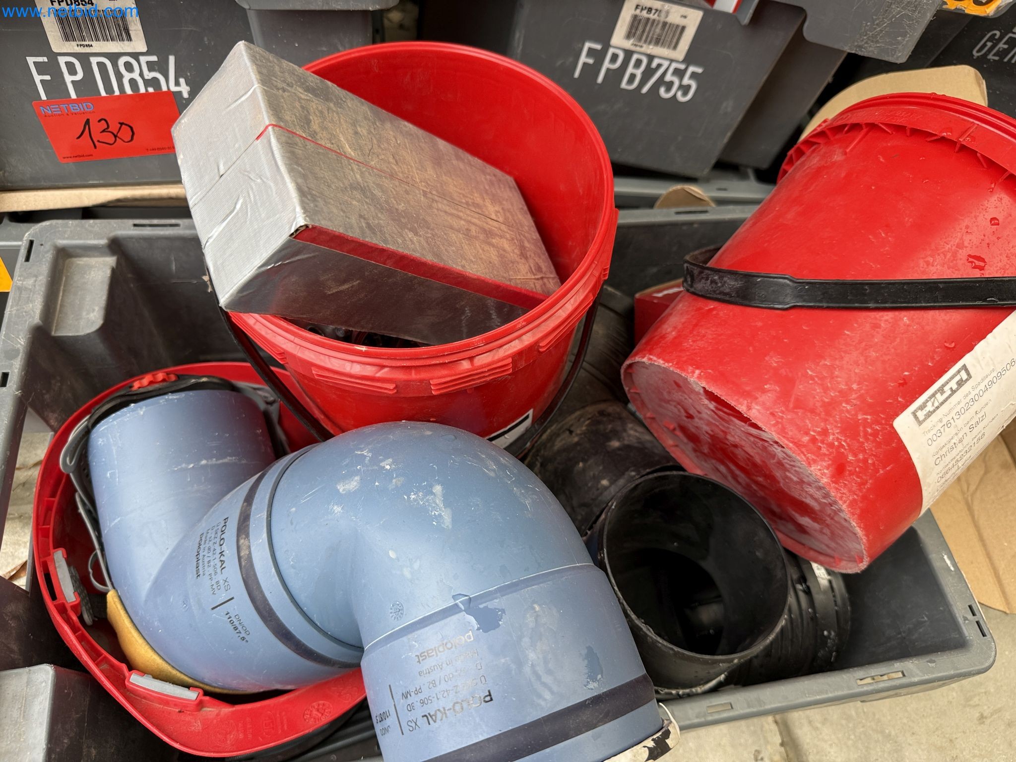 Vehicles and material stocks of a plant construction company-45