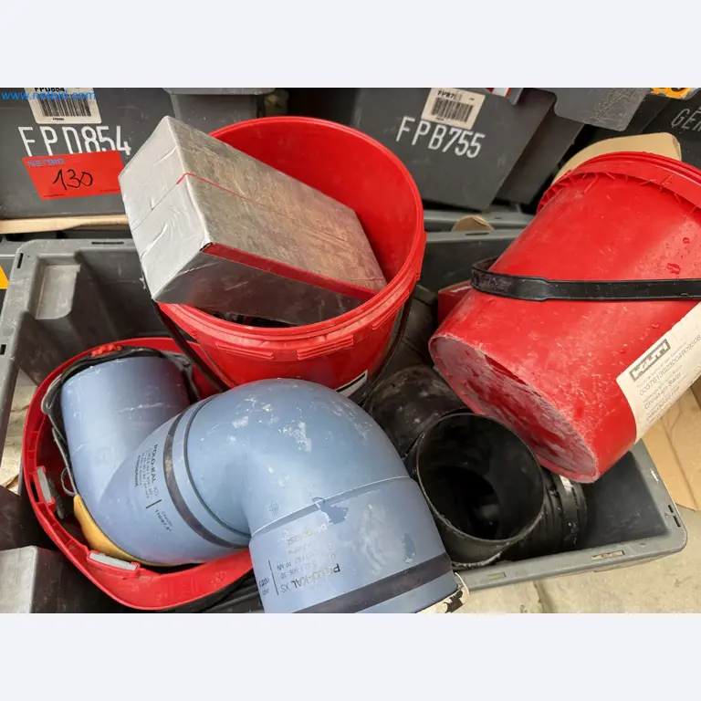 Vehicles and material stocks of a plant construction company-45