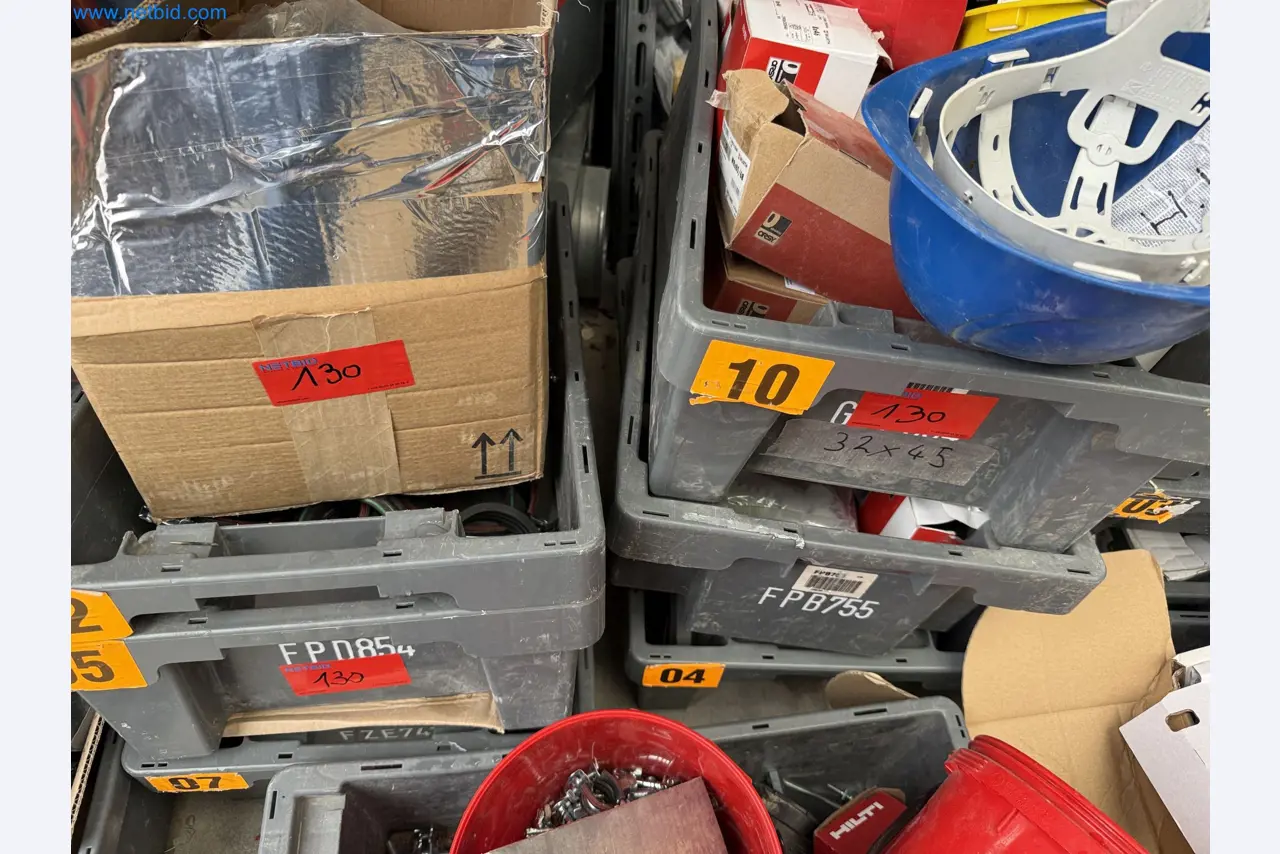 Vehicles and material stocks of a plant construction company-46