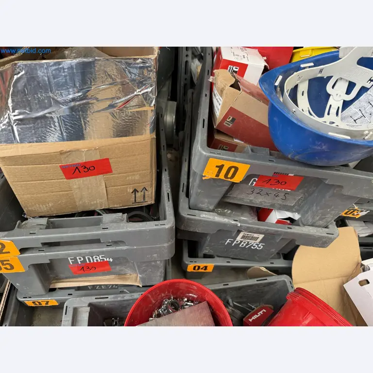 Vehicles and material stocks of a plant construction company-46