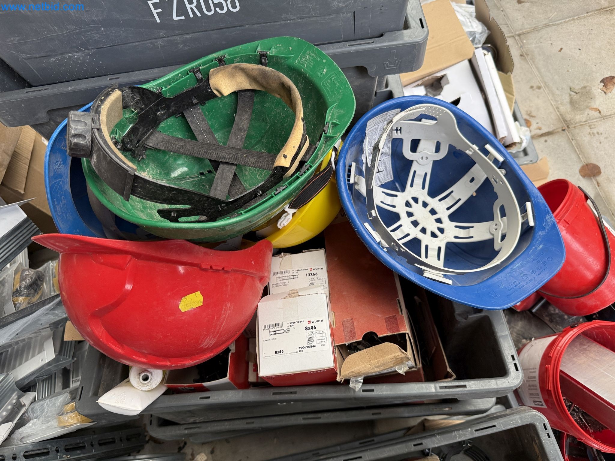 Vehicles and material stocks of a plant construction company-47