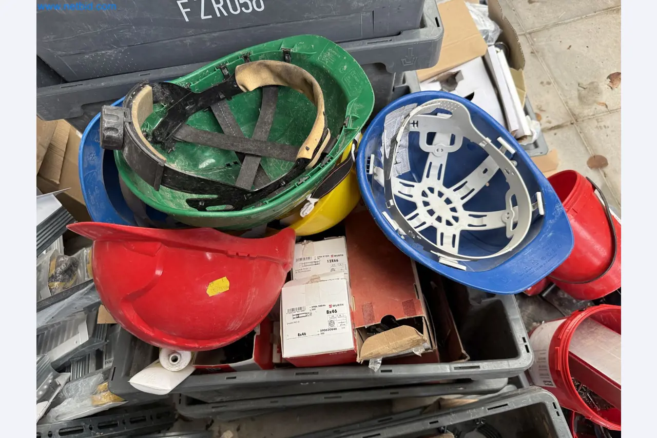 Vehicles and material stocks of a plant construction company-47