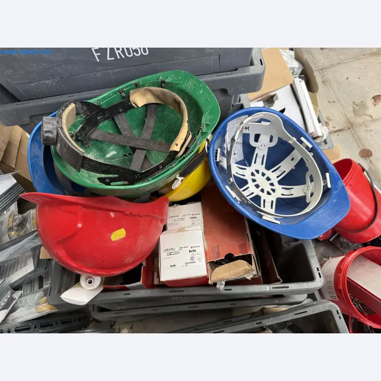 Vehicles and material stocks of a plant construction company-47