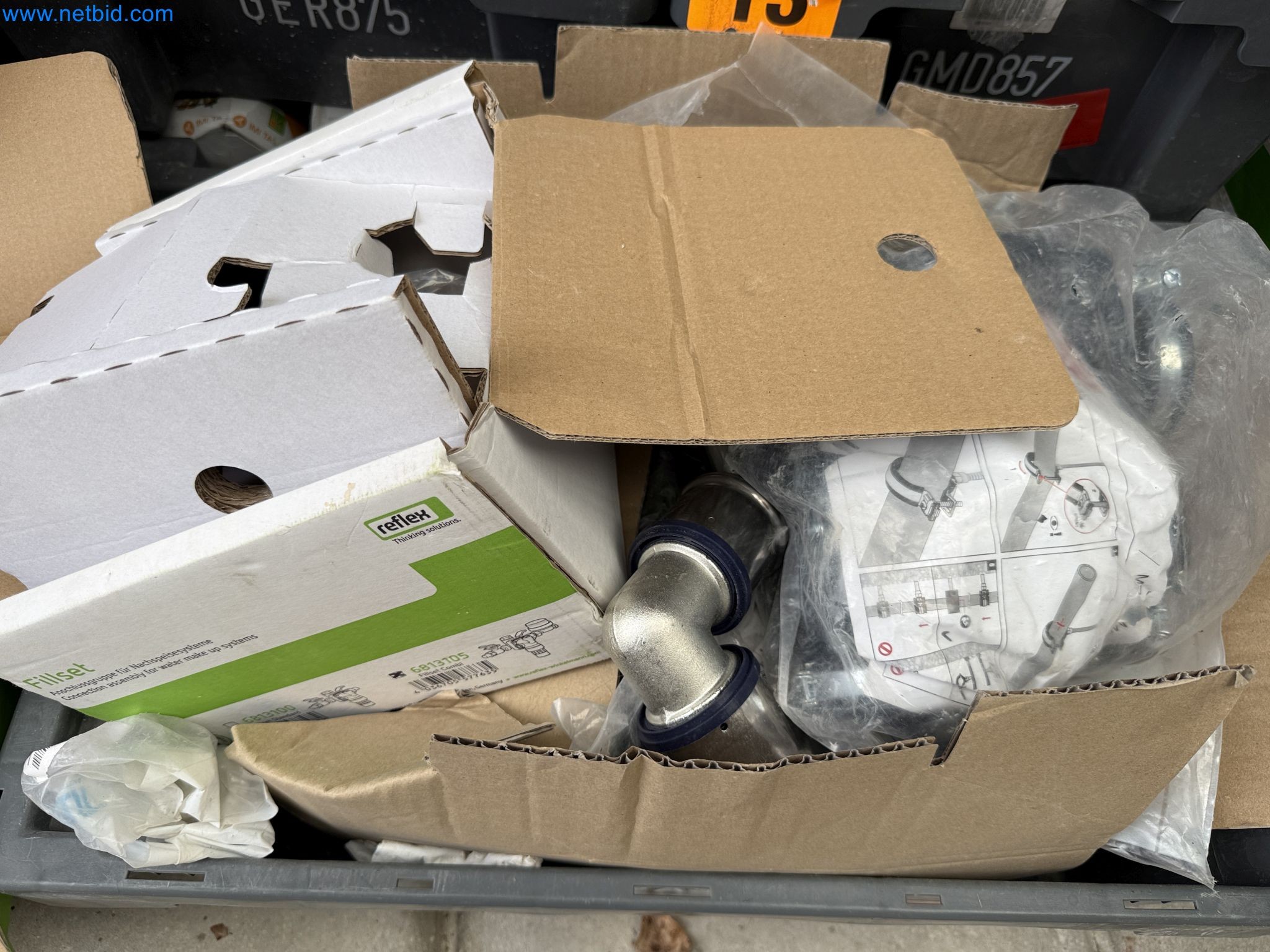 Vehicles and material stocks of a plant construction company-48