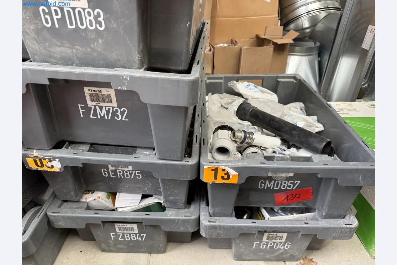 Vehicles and material stocks of a plant construction company-4