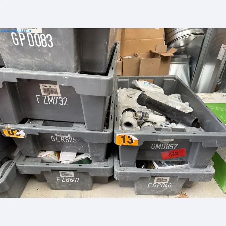 Vehicles and material stocks of a plant construction company-4