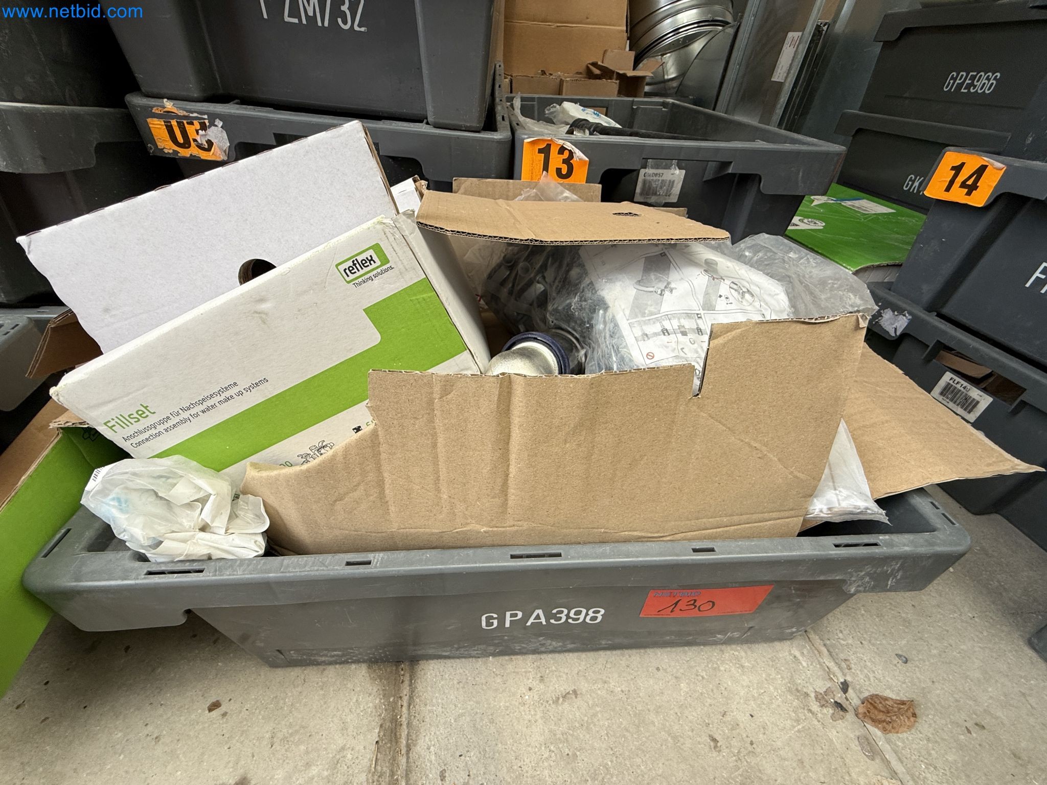 Vehicles and material stocks of a plant construction company-6