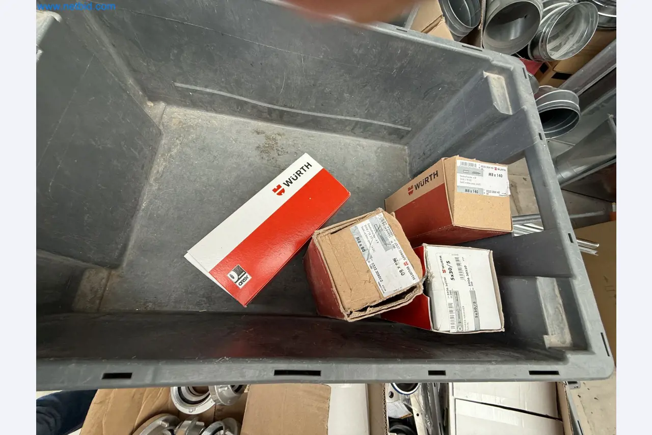 Vehicles and material stocks of a plant construction company-9