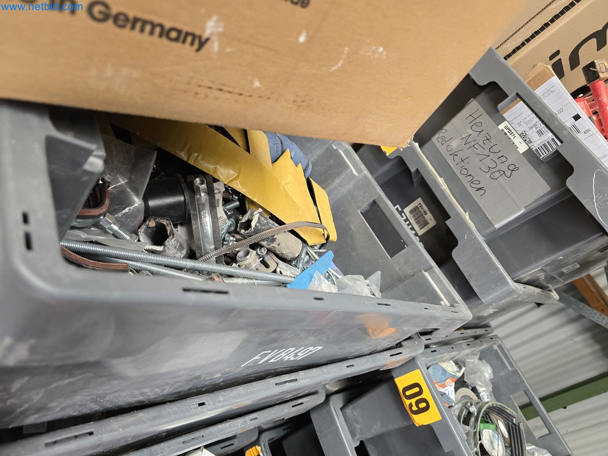 Vehicles and material stocks of a plant construction company-12