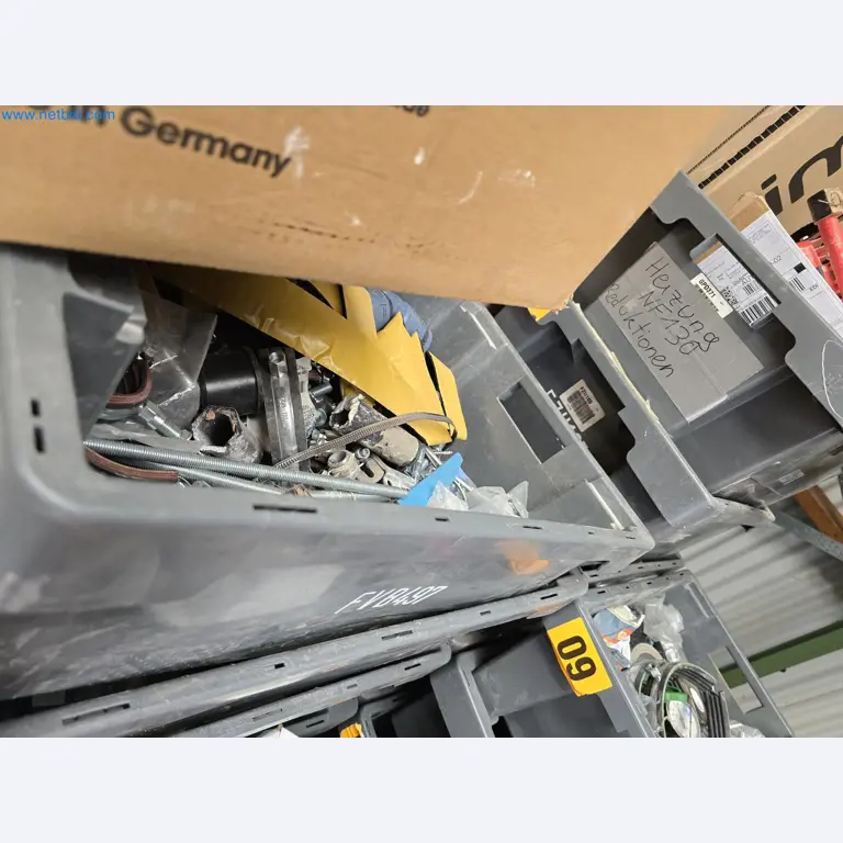 Vehicles and material stocks of a plant construction company-12