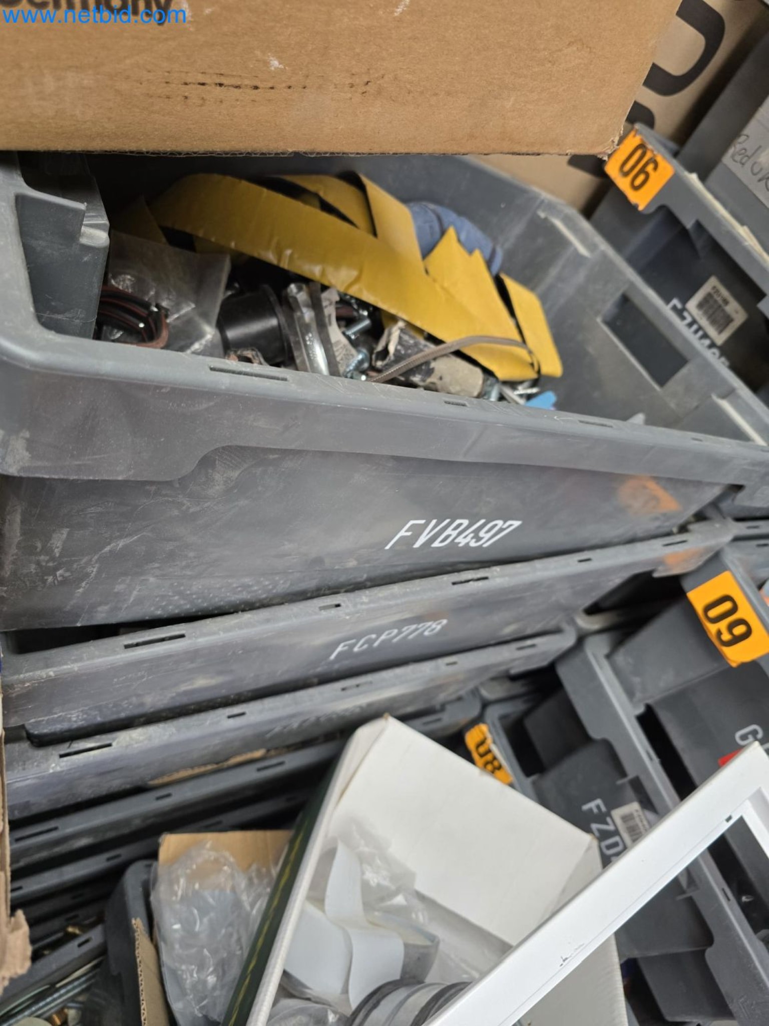 Vehicles and material stocks of a plant construction company-13