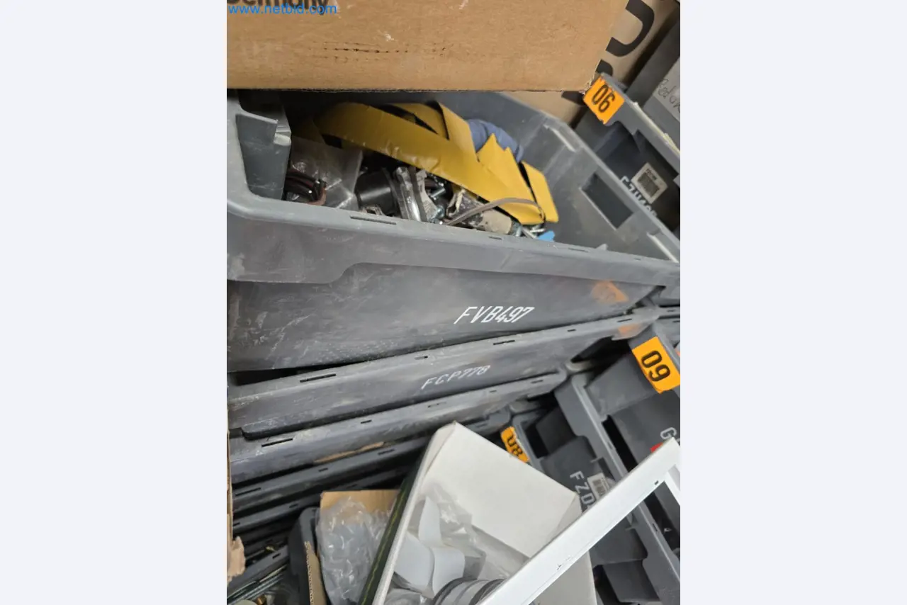 Vehicles and material stocks of a plant construction company-13