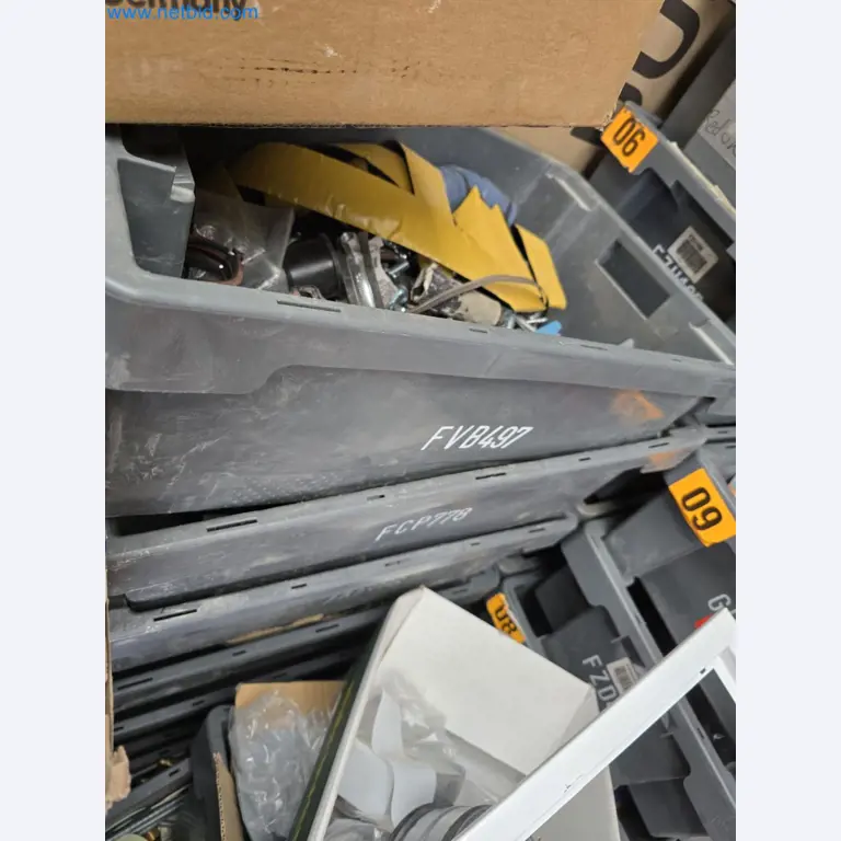 Vehicles and material stocks of a plant construction company-13