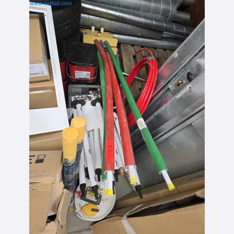 Vehicles and material stocks of a plant construction company-14