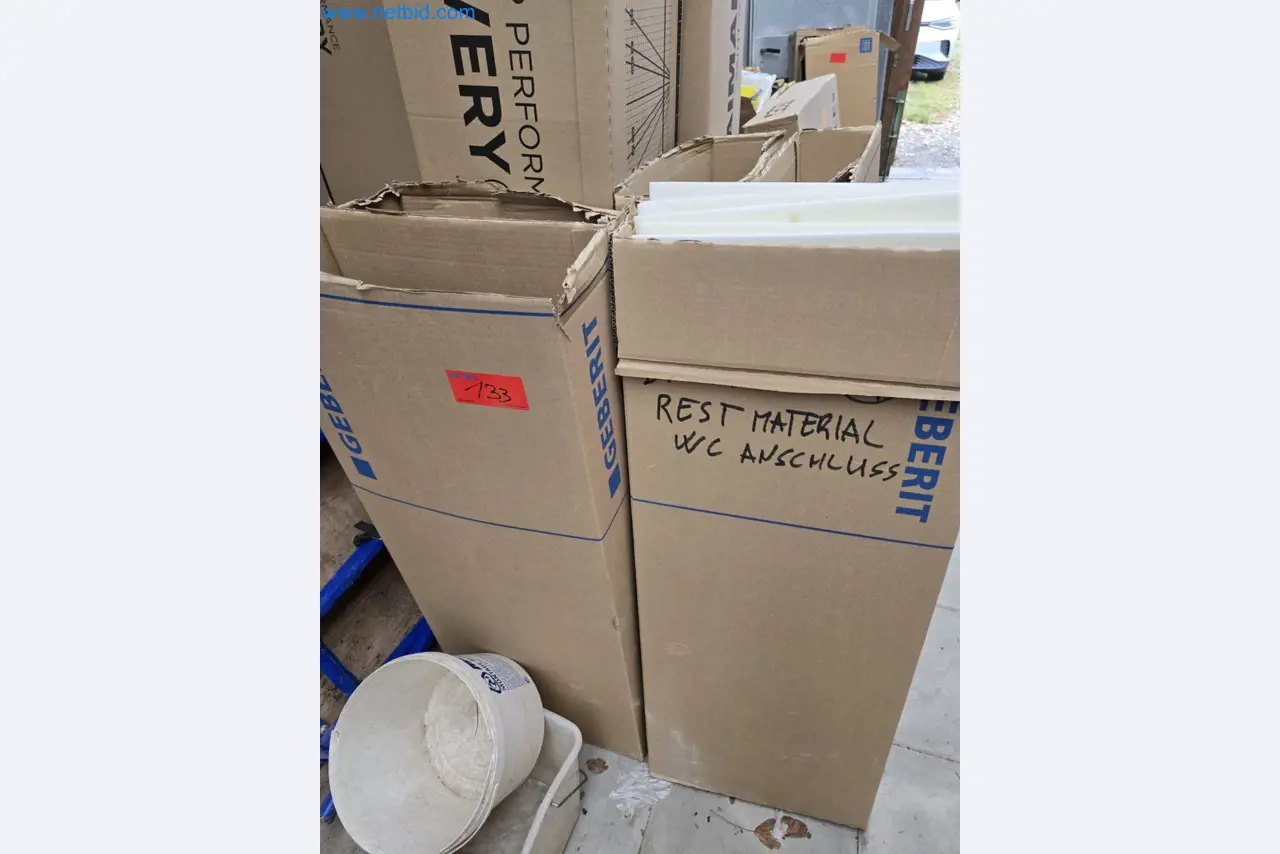 Vehicles and material stocks of a plant construction company-19