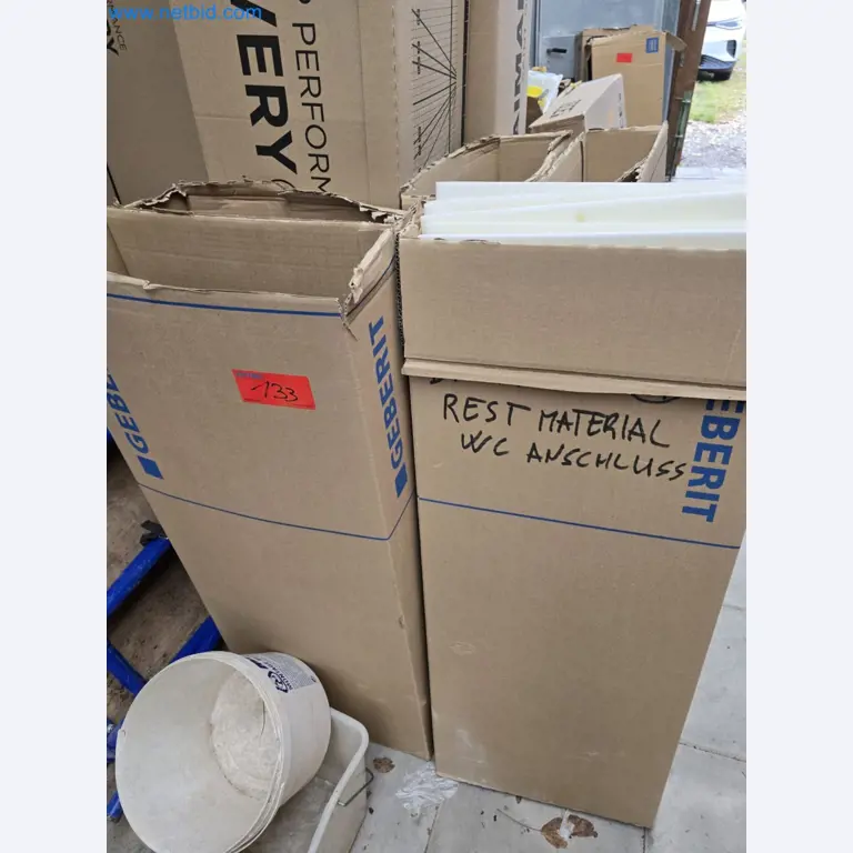 Vehicles and material stocks of a plant construction company-19