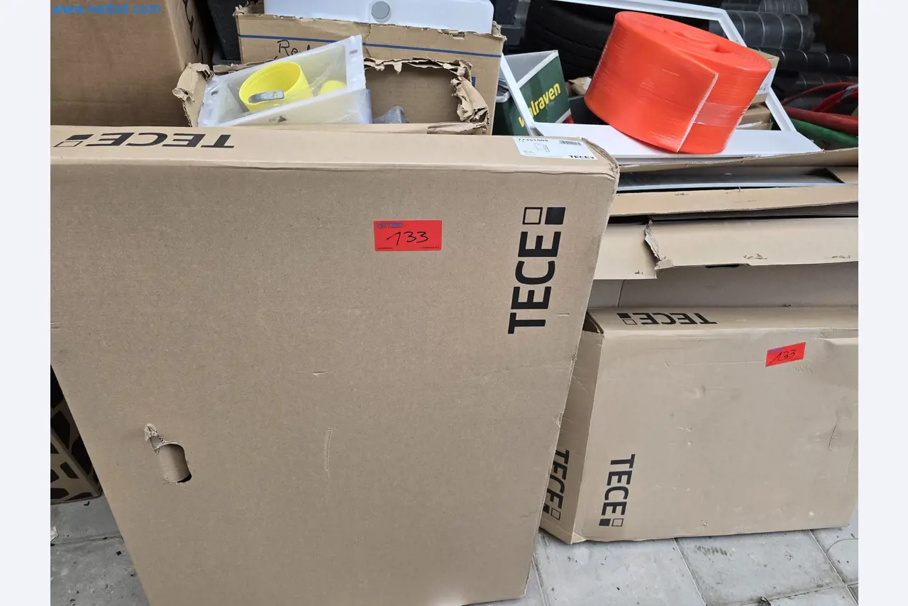 Vehicles and material stocks of a plant construction company-21