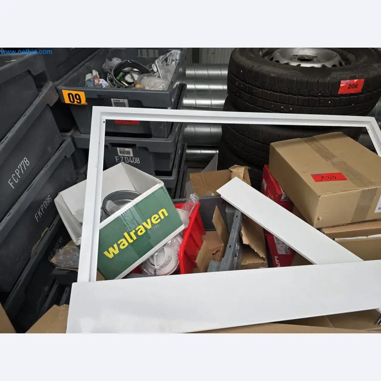 Vehicles and material stocks of a plant construction company-3