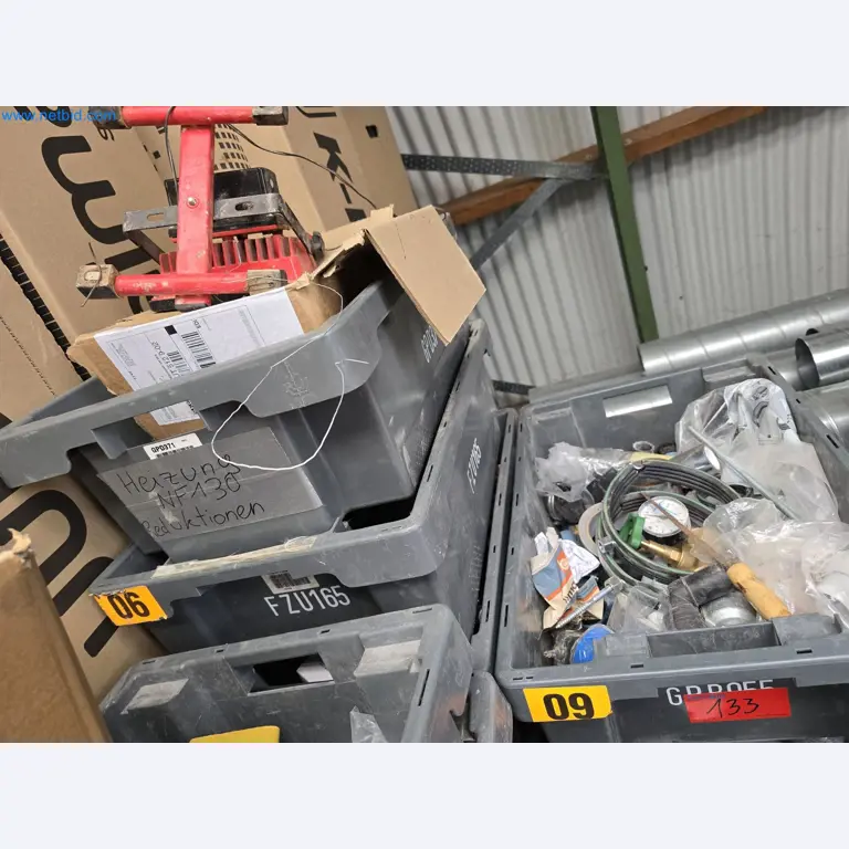 Vehicles and material stocks of a plant construction company-4